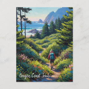 Oregon Coast Trail Postcard