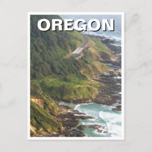 Oregon coast Travel Postcard