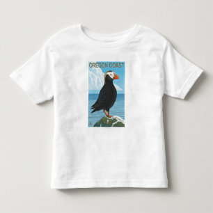 Oregon Coast Tufted Puffin Toddler T-Shirt