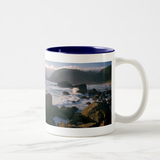 Oregon Coast Two-Tone Coffee Mug (Right)