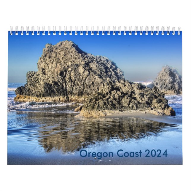 Oregon Coastal Images 2024 Calendar (Cover)