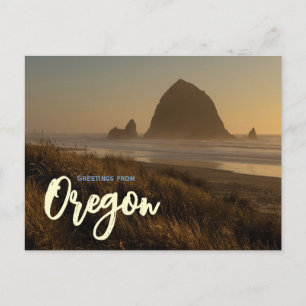 Oregon Coastal Scenic Travel  Postcard