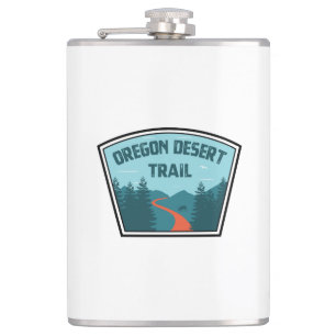 Oregon Desert Trail Hip Flask
