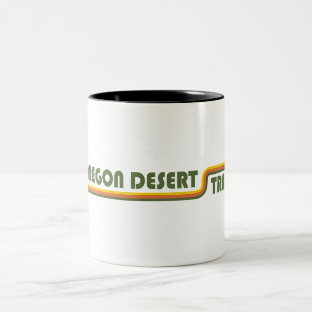 Oregon Desert Trail Two-Tone Coffee Mug (Center)