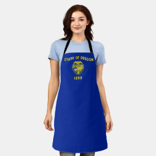 Oregon flag apron
