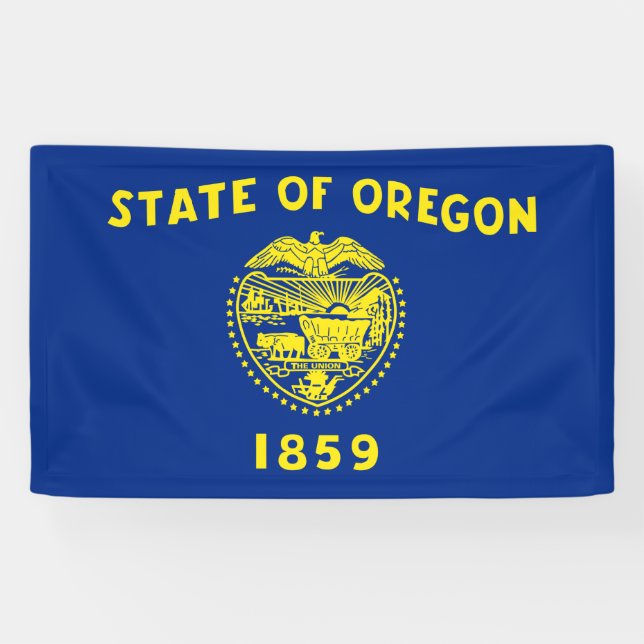 Oregon Flag Banner (Horizontal)