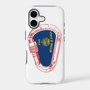 Oregon Flag Climbing Carabiner
