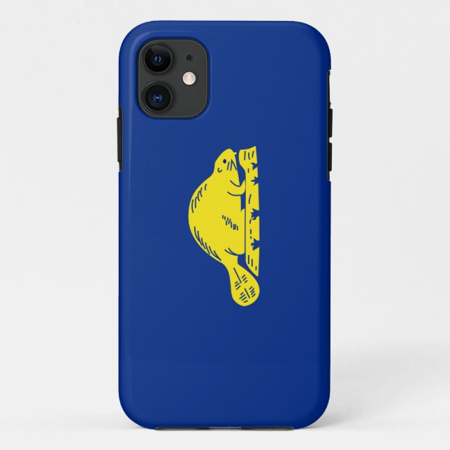 Oregon Flag iPhone 5 Case (Back)