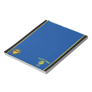 Oregon flag notepad