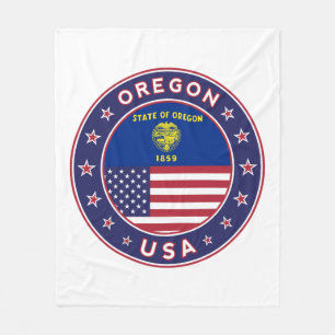Oregon Fleece Blanket