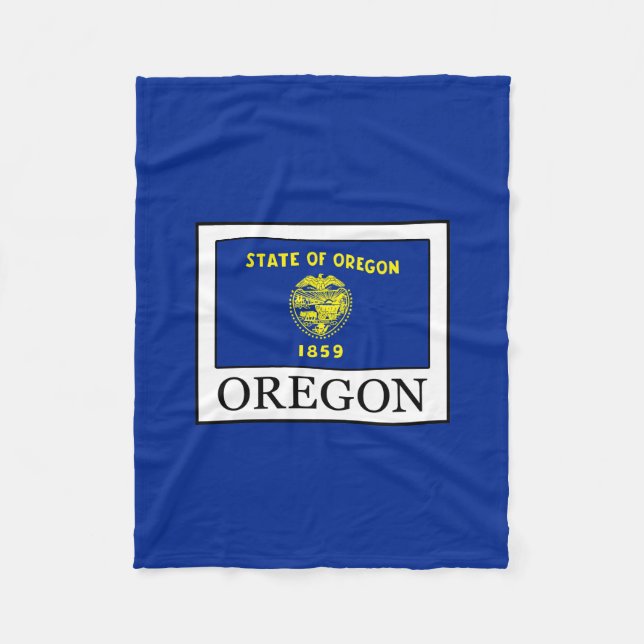Oregon Fleece Blanket (Front)