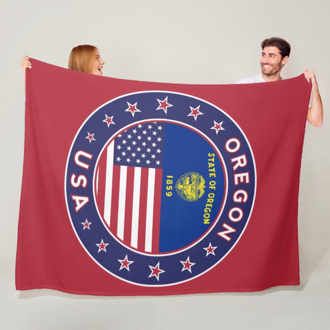 Oregon Fleece Blanket (In Situ)