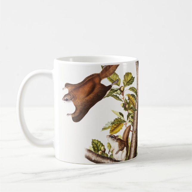 Oregon Flying Squirrel (Pteromys Origonensis) Coffee Mug (Left)