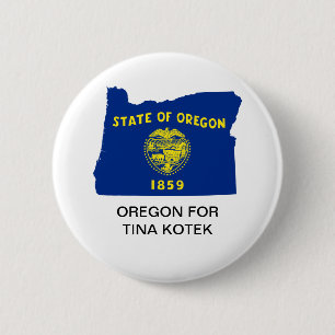 OREGON FOR TINA KOTEK GOVERNOR BUTTON