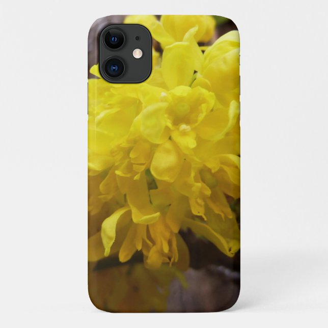 Oregon Grape Flowers Yellow Wildflowers Case-Mate iPhone Case (Back)