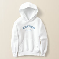 Oregon Hawks Muted Blue Kids Sweatshirt