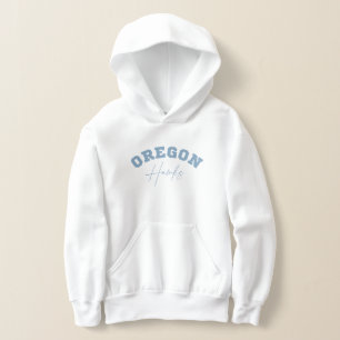 Oregon Hawks Muted Blue Kids Sweatshirt