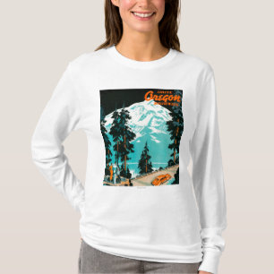 Oregon Highways Advertising Poster T-Shirt