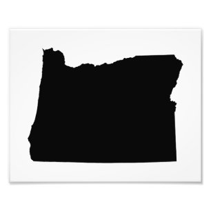 Oregon in Black and White Photo Print