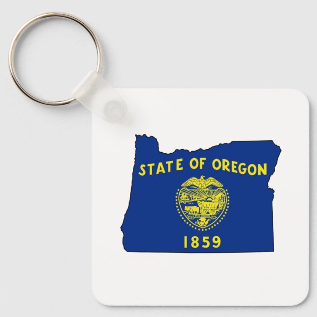 Oregon Key Ring (Front)