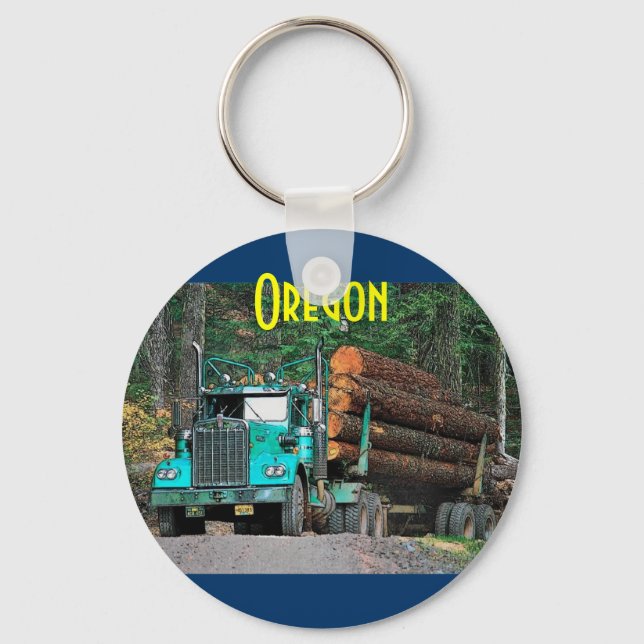 Oregon Keychain (Front)