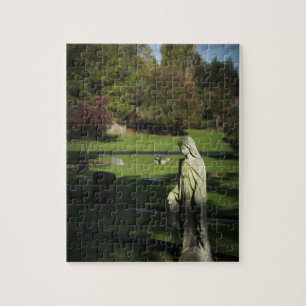 Oregon, Lake Oswego, Oswego Pioneer Cemetery Jigsaw Puzzle