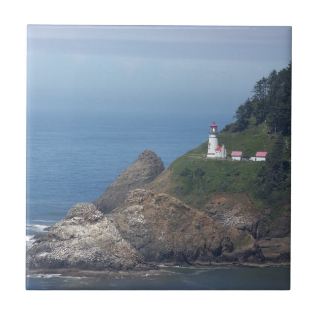 Oregon Lighthouse Tile (Front)