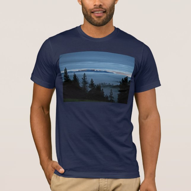 Oregon Mist Forest T-Shirt (Front)