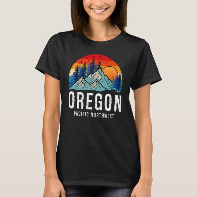 Oregon  Oregon Touris  Oregon Pride 1 T-Shirt (Front)