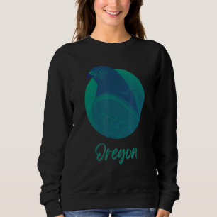 Oregon Osprey Sea Green Raptor Ocean Bird Sweatshirt