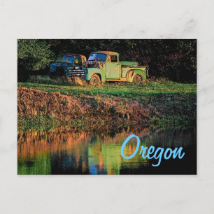 Oregon Pickup Postcard