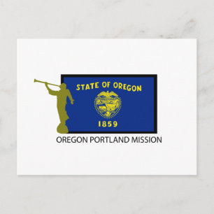 OREGON PORTLAND MISSION LDS CTR POSTCARD