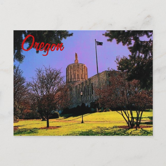 Oregon Postcard (Front)