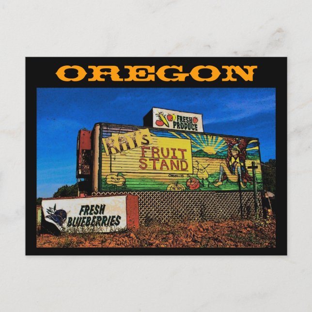 Oregon Postcard (Front)
