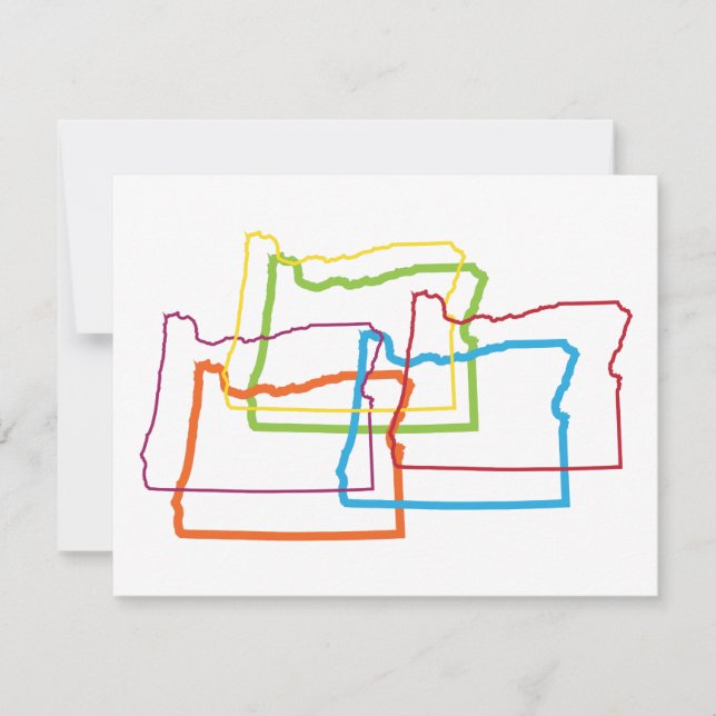 oregon pride blur invitation (Front)
