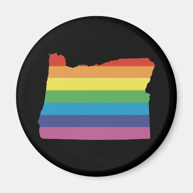 oregon pride. magnet (Front)