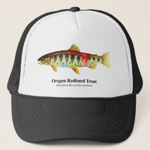 Oregon Redband Trout; Trucker Hat