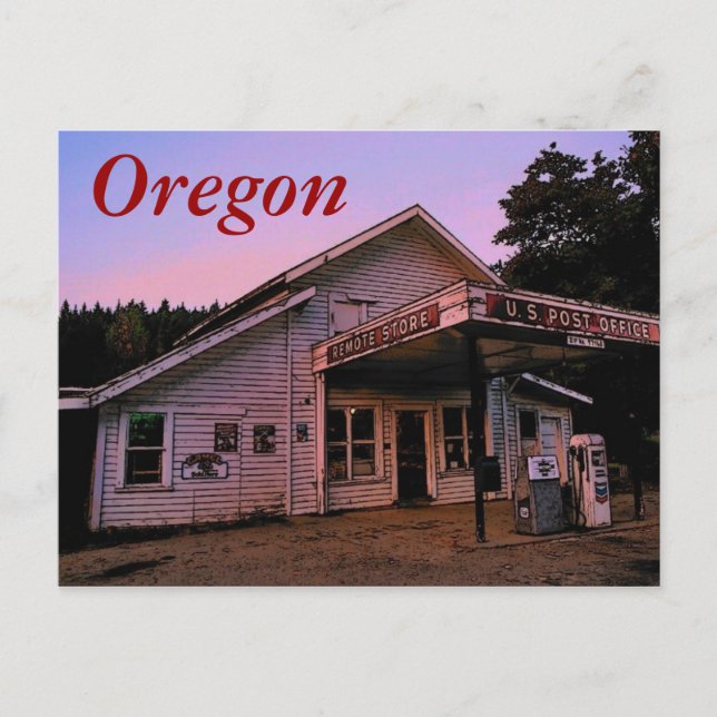 Oregon (Remote) Postcard (Front)