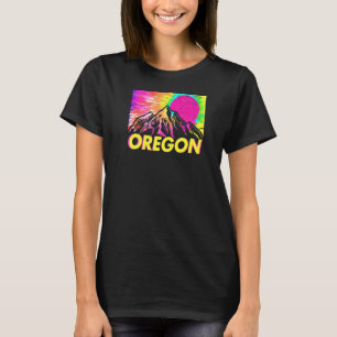 Oregon Retro Vintage Mountains & Outdoors Wilderne T-Shirt