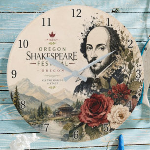Oregon Shakespeare Festival Large Clock
