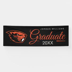 Oregon State Beavers Beaver Head Banner