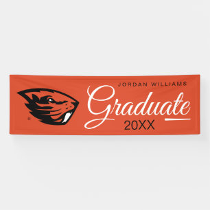 Oregon State Beavers Beaver Head Banner