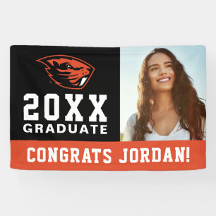 Oregon State Beavers Beaver Head Banner