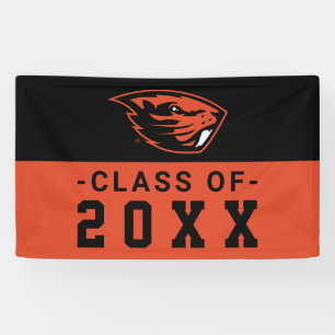 Oregon State Beavers Beaver Head Banner