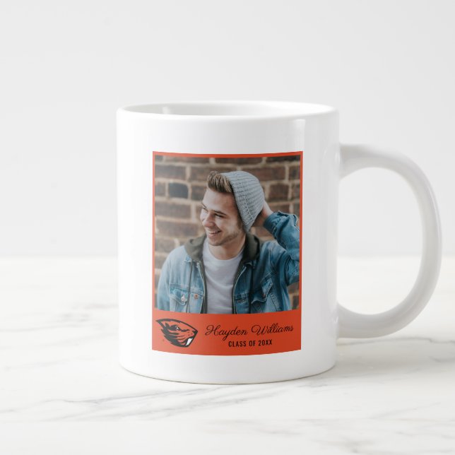 Oregon State Beavers | Beaver Head Large Coffee Mug (Right)
