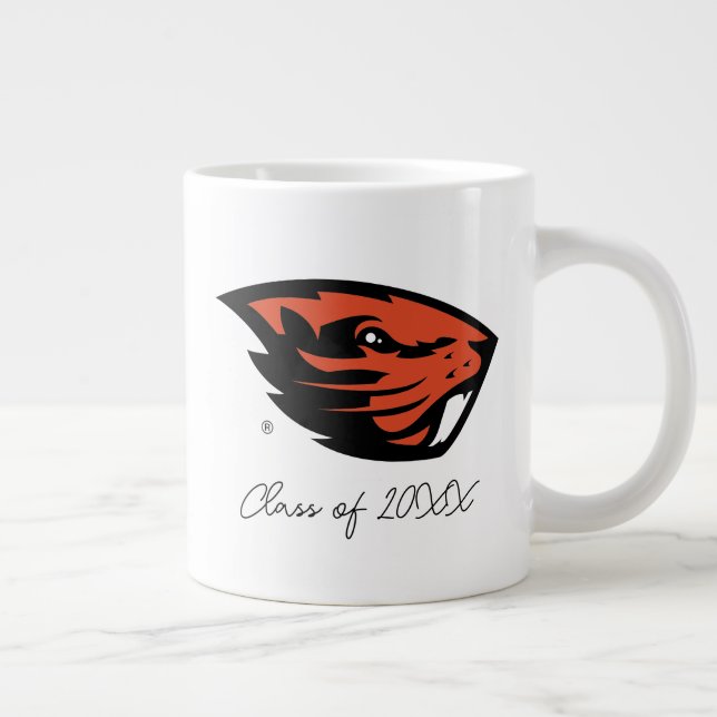 Oregon State Beavers | Beaver Head Large Coffee Mug (Right)