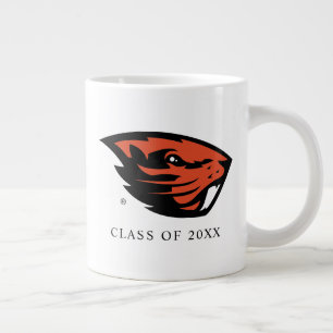 Oregon State Beavers Beaver Head Large Coffee Mug