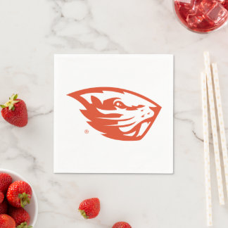 Oregon State Beavers | Beaver Head Napkin
