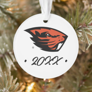 Oregon State Beavers   Beaver Head Ornament