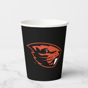 Oregon State Beavers   Beaver Head Paper Cups